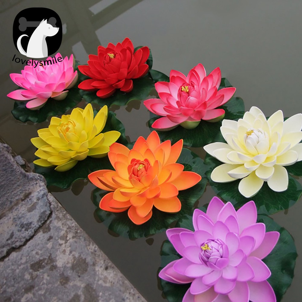 Hoa Sen Giả Trang Trí Bể Cá