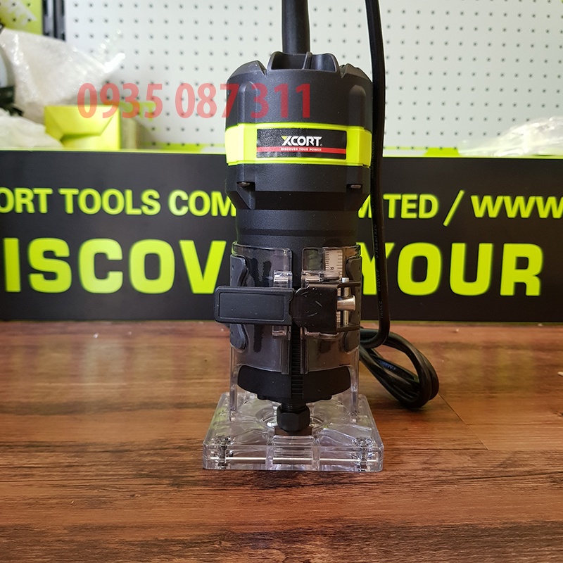 Máy Soi Gỗ Máy Phay Gỗ 650W XCORT Nhỏ Gọn, Hiệu Năng Sử Dụng Cao Cực Khỏe