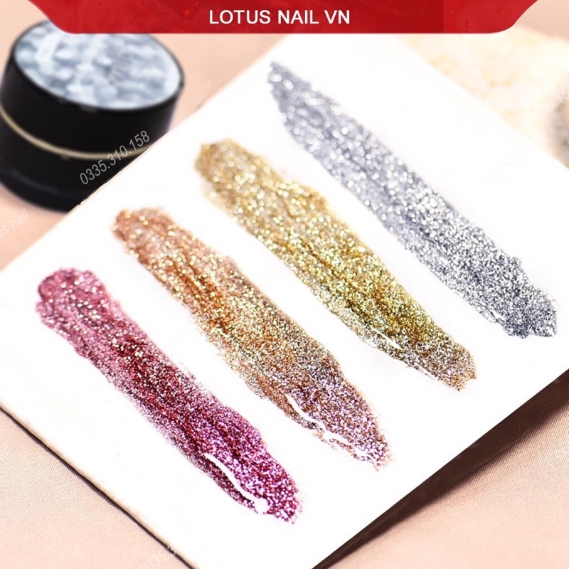 Gel nhũ viền HUAXI siêu sáng HOT