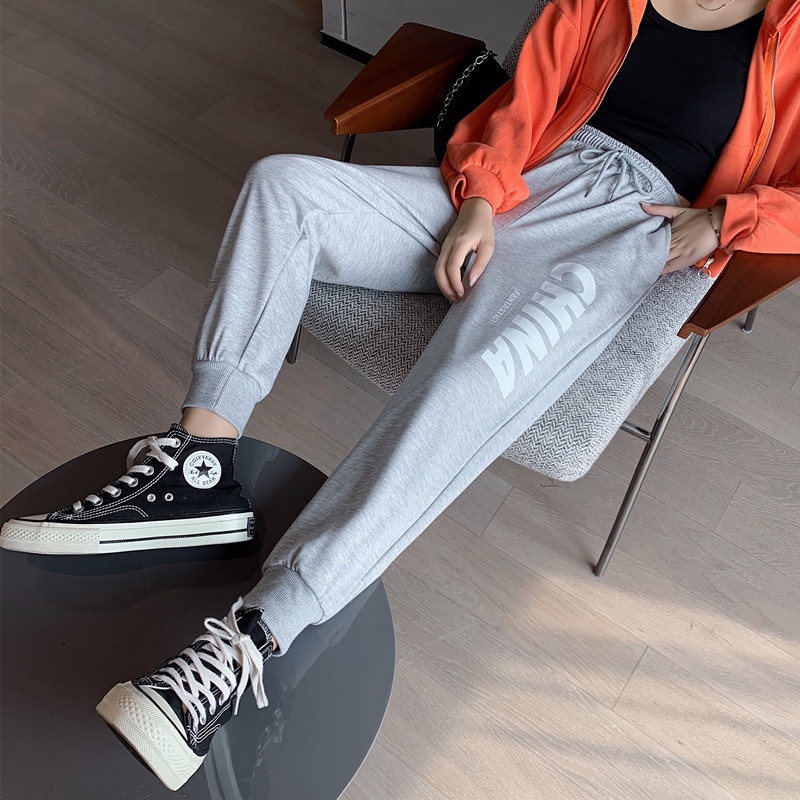 NRVP Quần Thể Thao Ống Rộng Phong Cách Thời Trang Hàn Quốc Dành Cho Nam Và Nữ