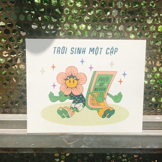 [The o room] Postcard hình phiếu bé ngoan