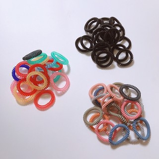 Dây cột tóc lò xo mini nhiều màu xinh (5 sợi )