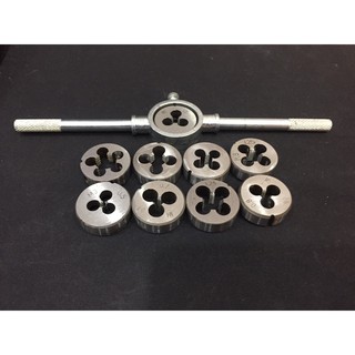Bộ tay quay taro tạo ren ngoài 10 chi tiết M3-M12