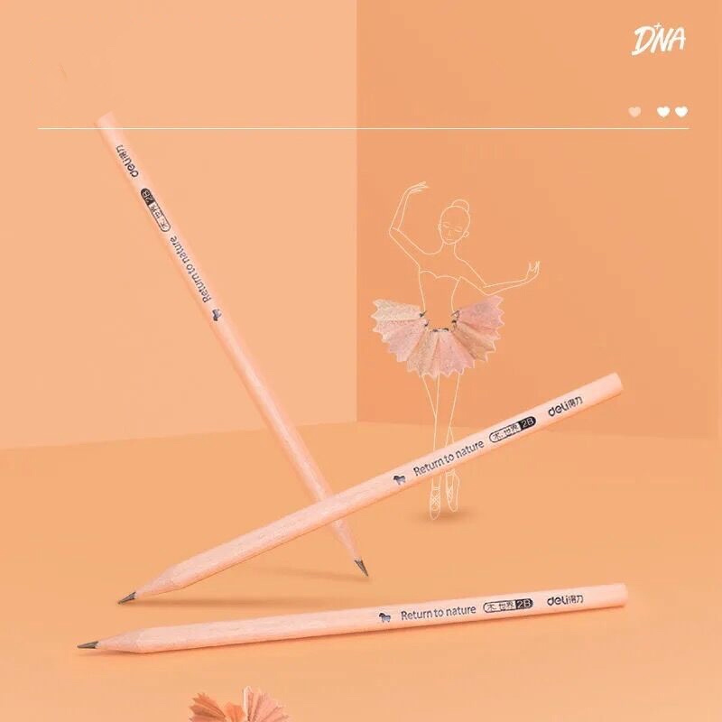 [ DaVinci ] Bút chì lục giác Deli - loại 2B - 30 chiếc/hộp - S941