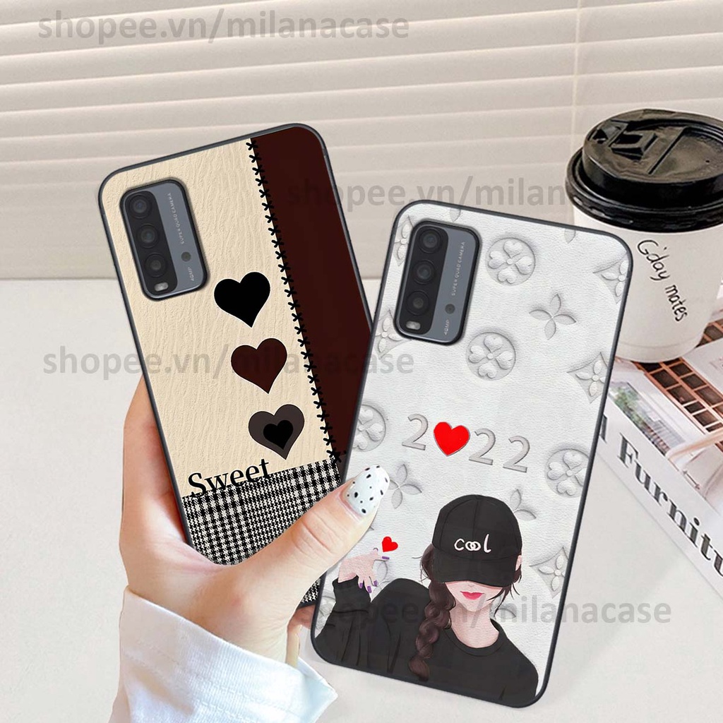 Ốp Xiaomi Redmi 9T hình trái tim be love tình yêu siêu đẹp, cá tính, thời trang