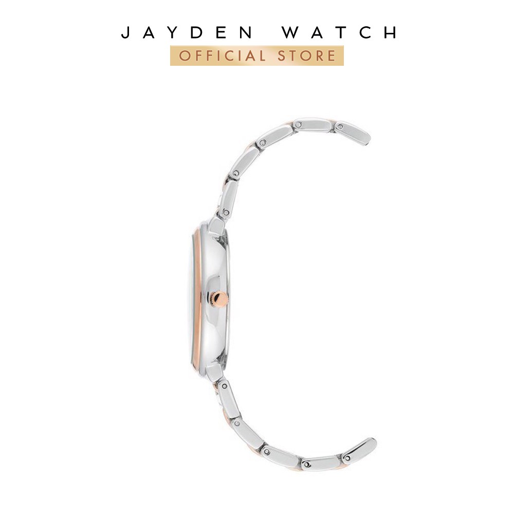 Đồng hồ Nữ Anne Klein 3407SVRT Two-tone & Silver dial 34mm