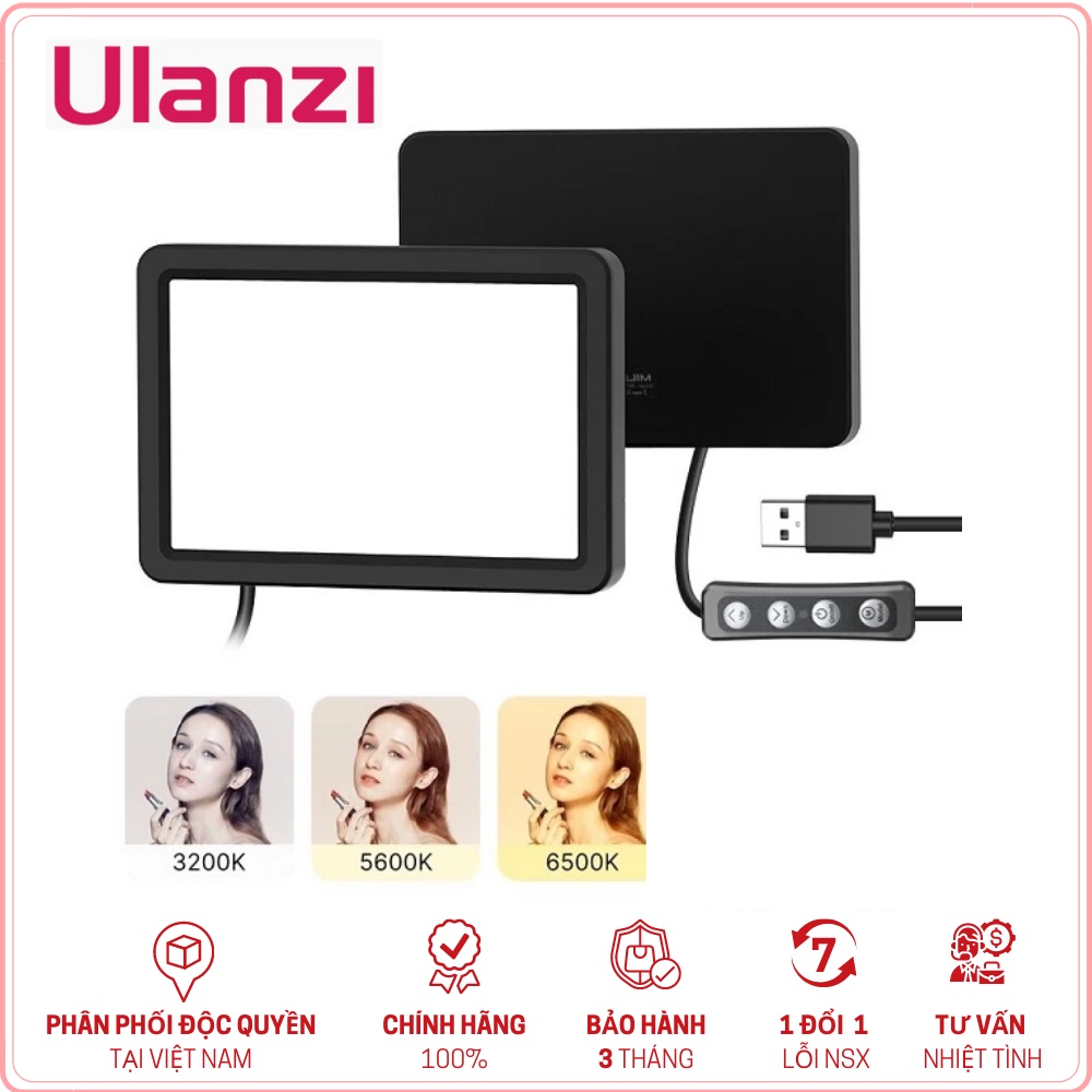 ULANZI VIJIM VL108C (3200K-5600K) - HÀNG CHÍNH HÃNG - Đèn LED Bi-Color cổng USB