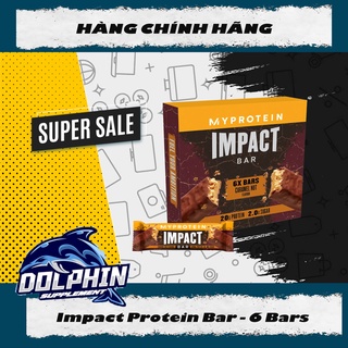 Myprotein - impact protein bar - 6 bars - hộp 6 thanh