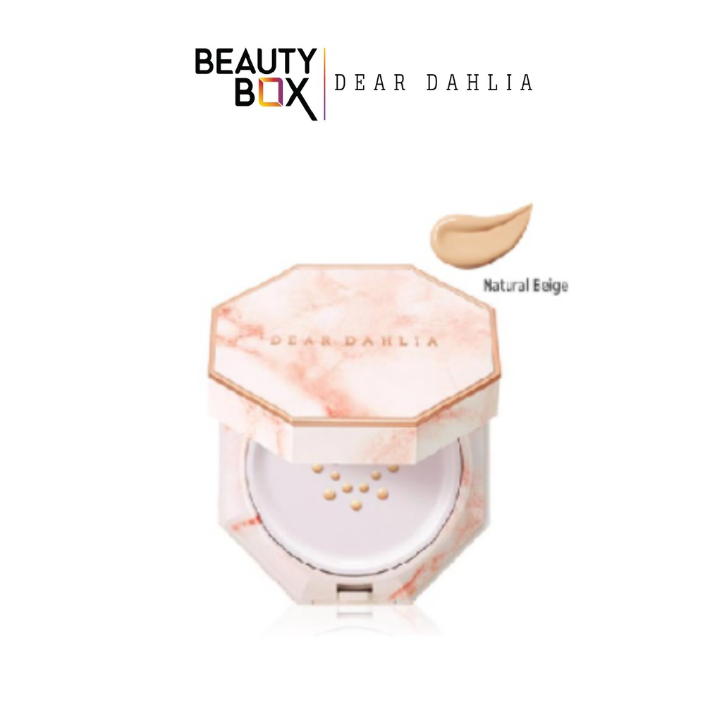 Kem Nền Trang Điểm Dear Dahlia Blooming Edition Skin Paradise Pure Mo Isture Cushion Foundation 3.8G