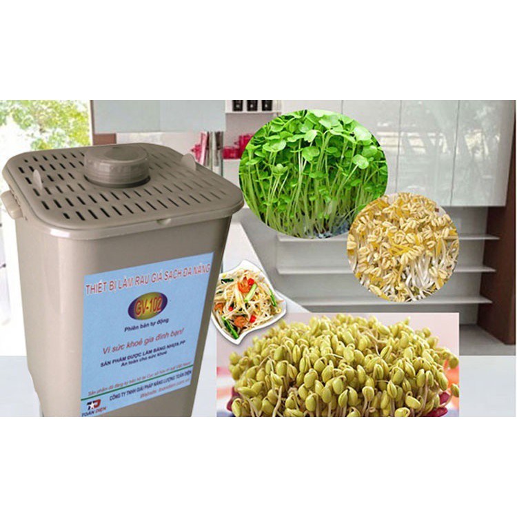 Máy làm giá đỗ, rau mầm MẪU 103. ĐTCA