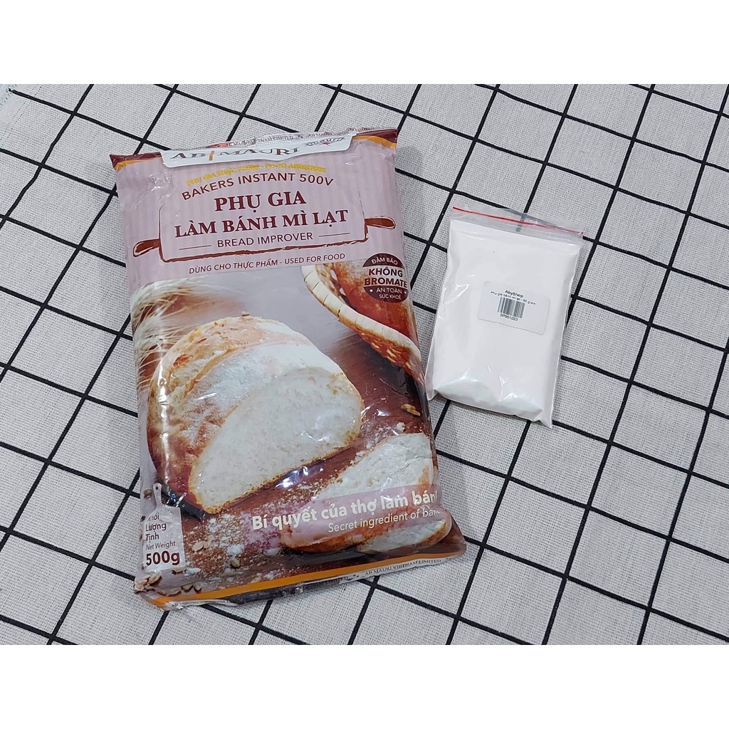 Phụ gia bánh mì lạt 50g ⚡ GIÁ SỐC ⚡ phụ gia bánh mì lạt gói 50g, tăng độ ngon cho bánh thêm phần hấp dẫn