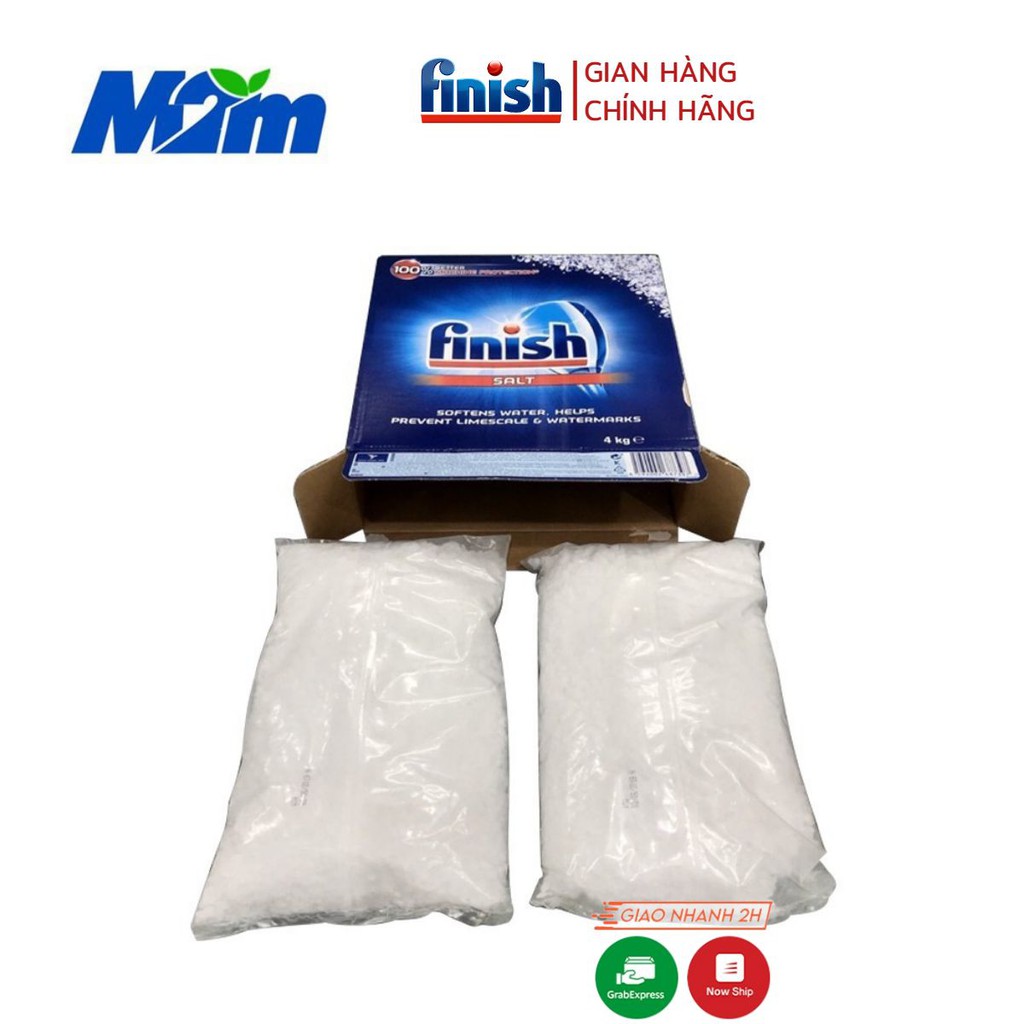 Muối rửa chén bát Finish trong máy rửa bát 2kg/gói