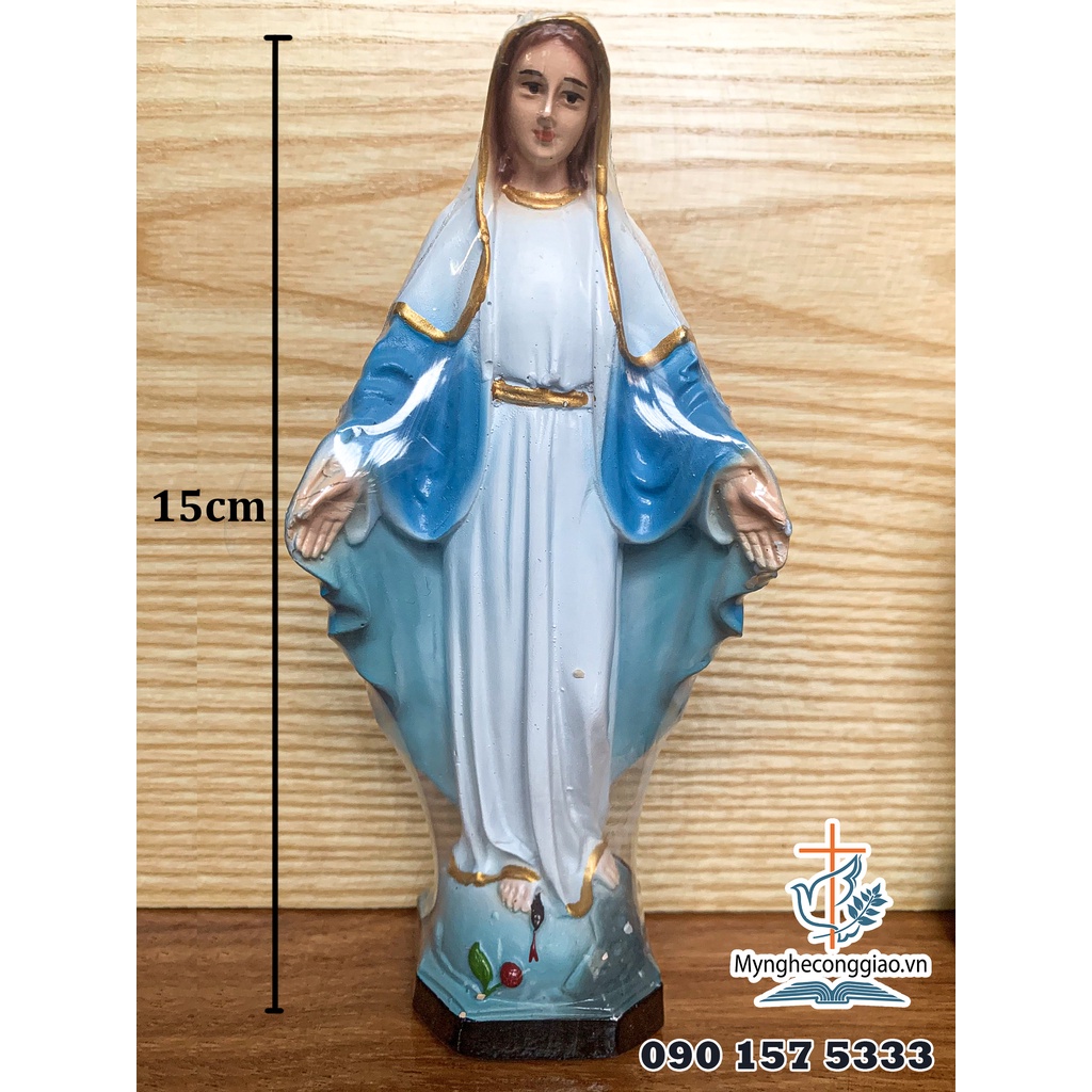 Top Những Mẫu Tượng Công Giáo Mini Để Bàn, Trên Xe Ô tô, Khách | Tượng Lòng Thương Chúa, Đức Mẹ Ban Ơn, Giuse, Các Thánh