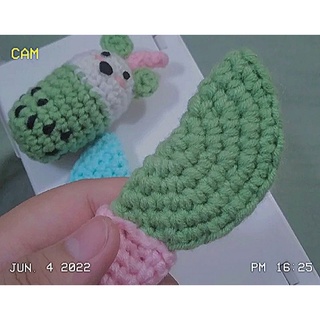 [Handmade Crochet] Móc khóa con dao bằng len