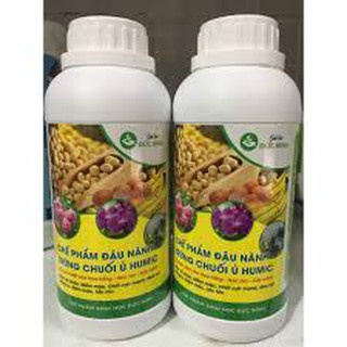 Chế phẩm sinh học đậu nành trứng chuối ủ Humic chuyên hoa cây cảnh (Sinh học Đức Bình)