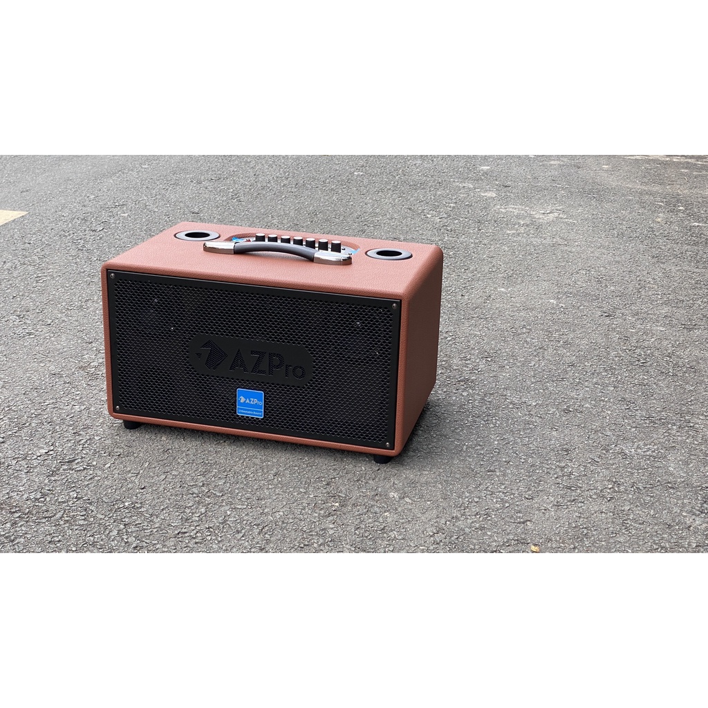 Loa Kéo karaoke AZPRO AZ- 338 Chất Lượng Cao - thiết kế mạnh mẽ vỏ gỗ bọ da tổng hợp, sang trọng