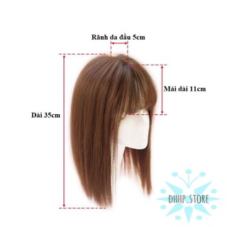 Tóc Mái Giả Che Hói