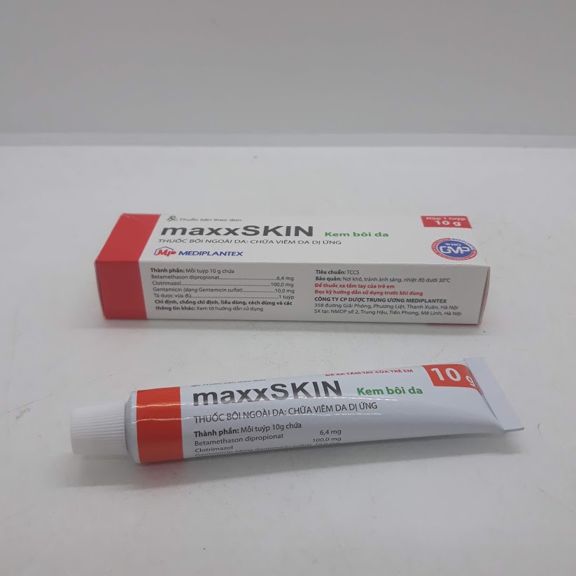 Kem bôi da maxxSkin Cream tuýp 10g ( chính hãng )