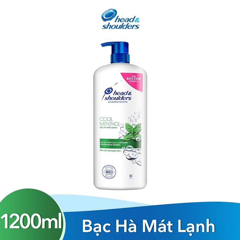 Dầu gội Head and shoulder 1.2L date mới