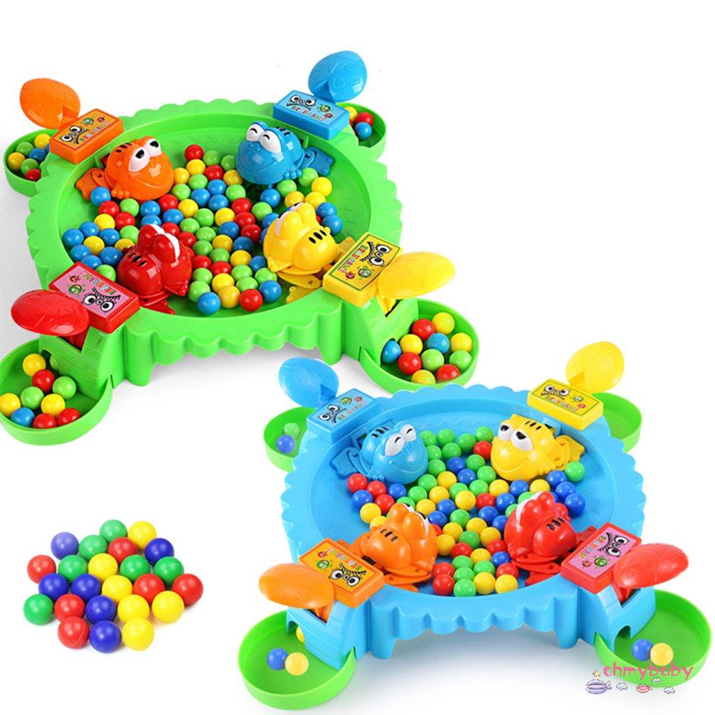 【OMB】24pcs Feeding Swallowing Beads Frogs Eating Beans Casual Brain Table Games Balls