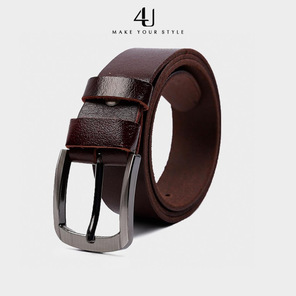 Thắt Lưng Nam Da Bò 4U Đẹp Sang Trọng T196D28 *