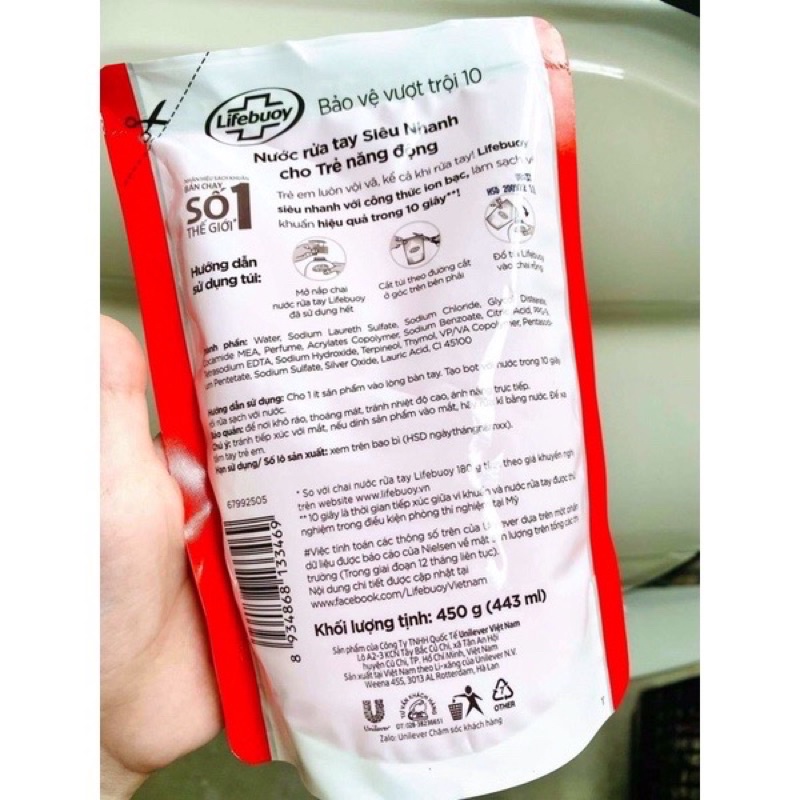 NƯỚC_RỬA_TAY_LIFEBOUY_TÚI450g | BigBuy360 - bigbuy360.vn