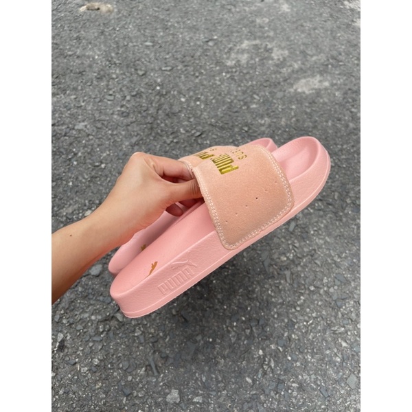 Dép Puma Quai Da lộn Nhiều Màu