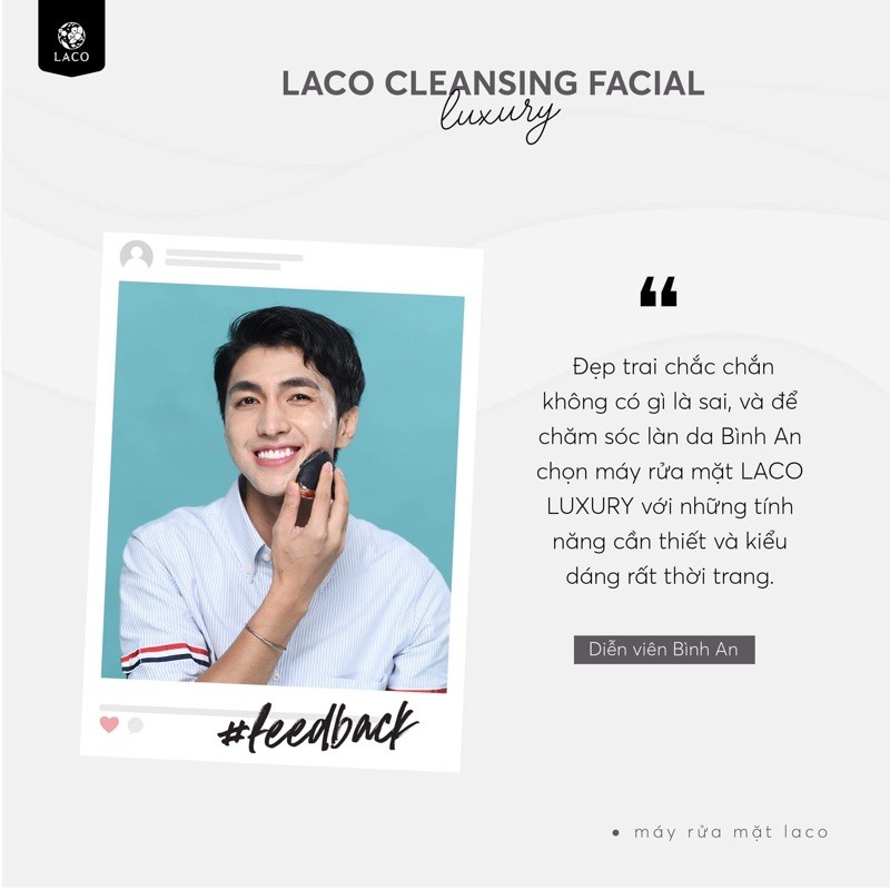 Máy rửa mặt Laco Luxury, bảo hành 12 tháng | BigBuy360 - bigbuy360.vn