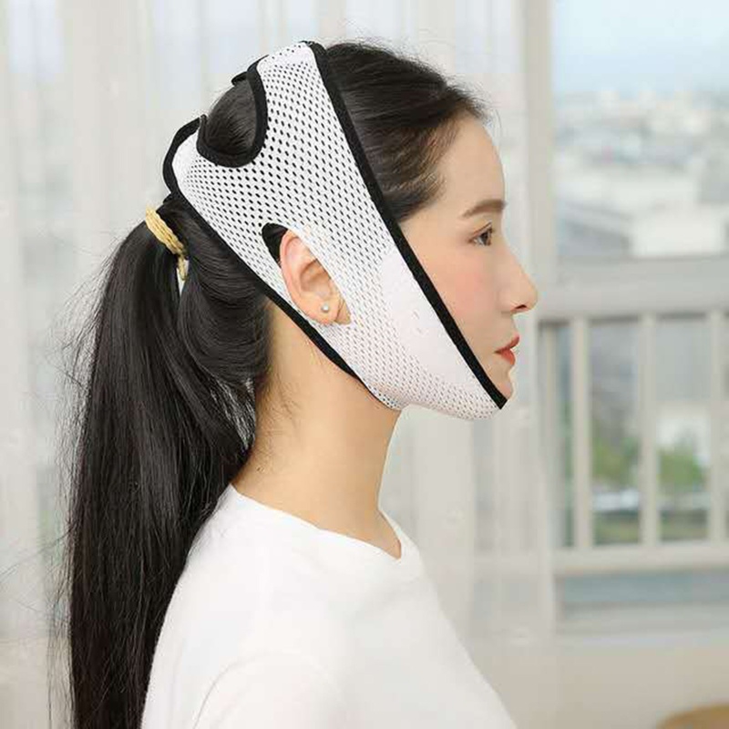 Đai Đeo Nâng Cơ Mặt Tạo Cằm Chữ V Đàn Hồi Cho Nam Nữ YOUYO