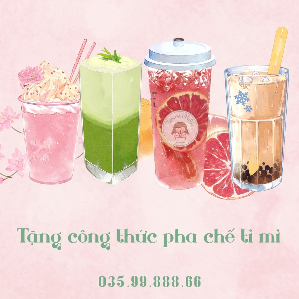 Bột Mix chống tách lớp phân tầng Frappe gói 1kg hãng Trendy
