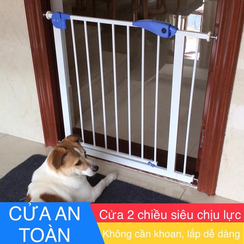 Thanh chắn cửa, thanh chắn cầu thang Royal không cần khoan tường an toàn