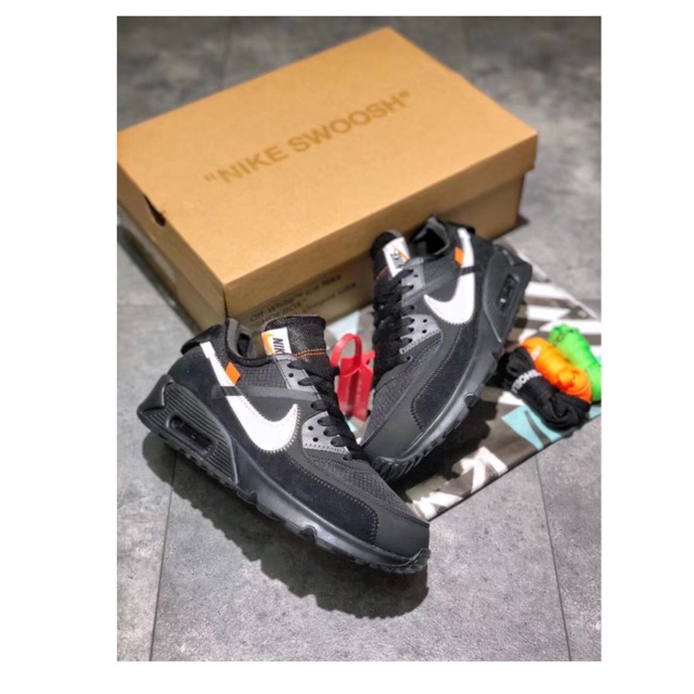 XẢ KHO THANH LÝ NIKE AIR MAX90 x OFF WHITE giày thể thao cao cấp dành cho nam và nữ [XIÊU RẺ]