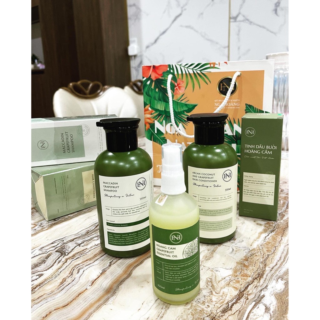 COMBO TINH DẦU BƯỞI NGA HOÀNG + GEL Ủ NGA HOÀNG [ CHÍNH HÃNG ] | BigBuy360 - bigbuy360.vn