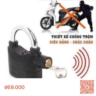 Ổ khoá chống Trộm có còi hú báo động .