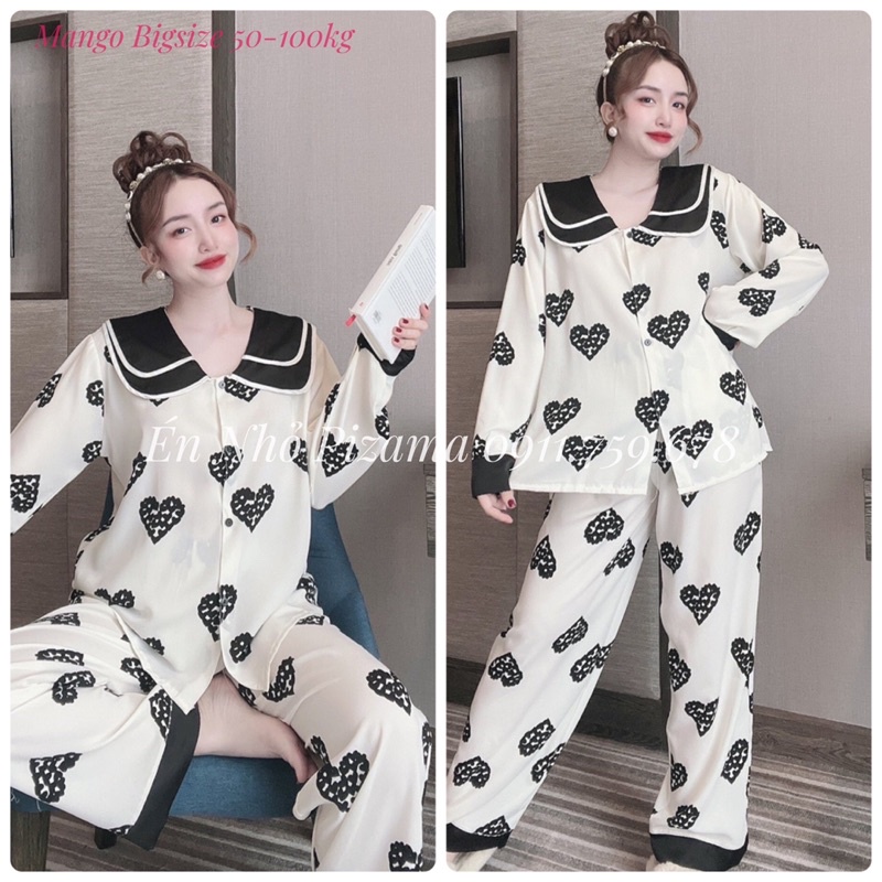 [Hot] Bigsize Mago set dài tay  50-110kg Én Nhỏ Pijama