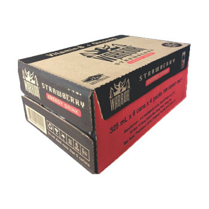Thùng WARRIOR 24 lon 240ml