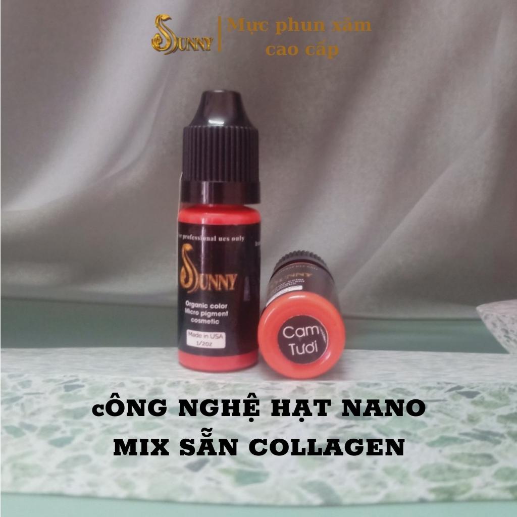 Mực xử lý trổ xanh, trổ đỏ lông mày, Mực phun xăm hữu cơ bám nhanh , bong đậm