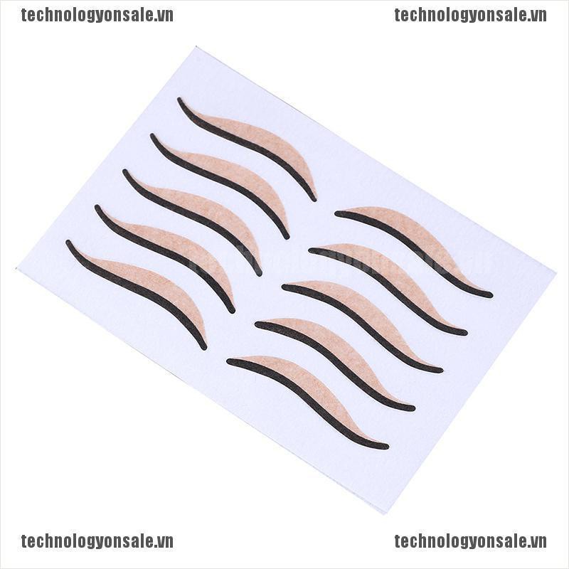 [Tech] 50Pcs/lot cat temporary eyeliner eye shadow sticker eye tattoo makeup cosmetic [VN]