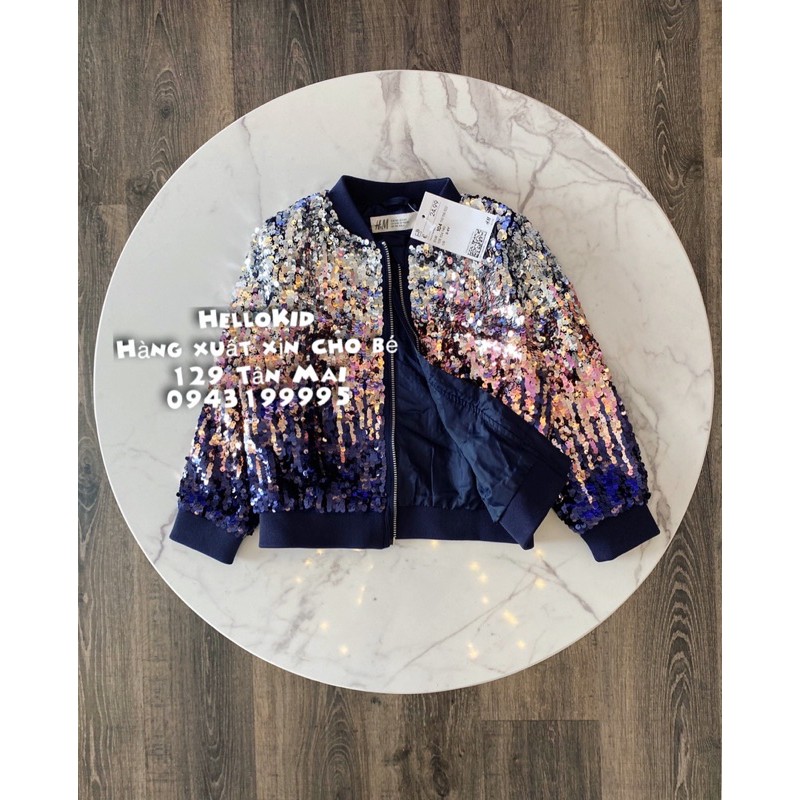 áo sequin lấp lánh