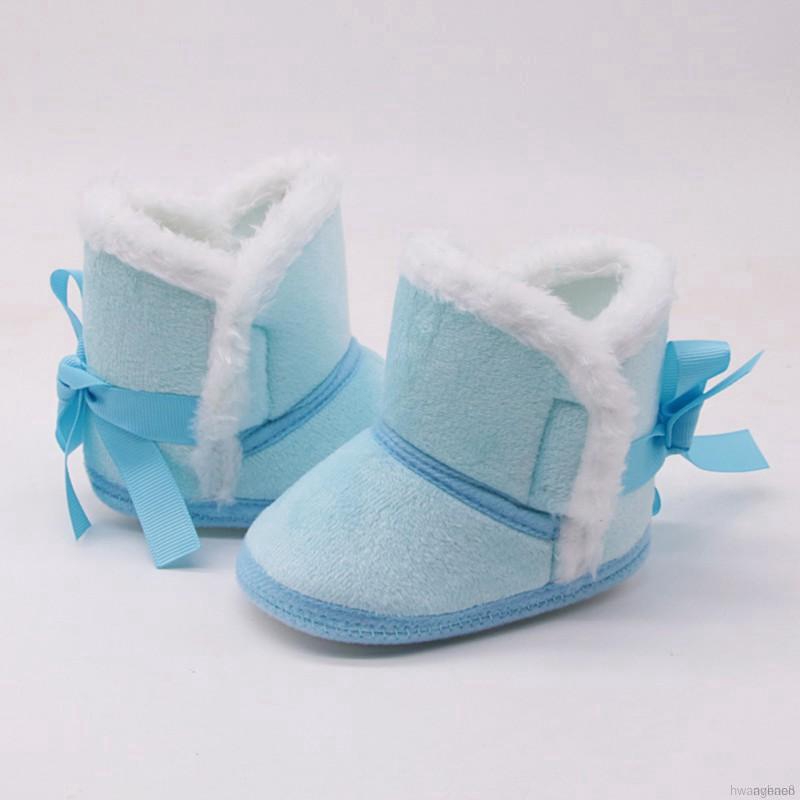 Giày bốt cotton mềm mại ấm áp cho bé