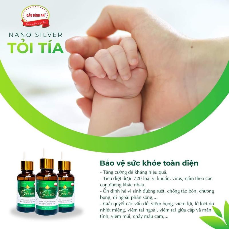 Tinh Dầu Tỏi Tía Nano Cầu Bình An