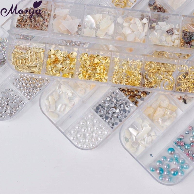 Khay cham dài mix xà cừ sỏi siêu đẹp