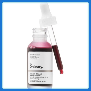 Tẩy tế bào chết mặt the ordinary aha 30% + bha 2% peeling solution 30ml luxury
