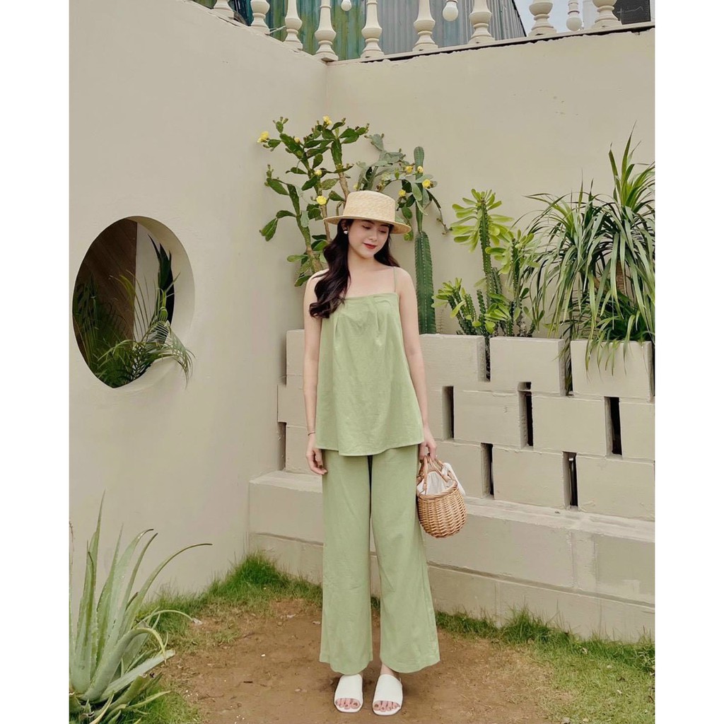Set Đũi Suông Hai Dây Cực Sang Chảnh