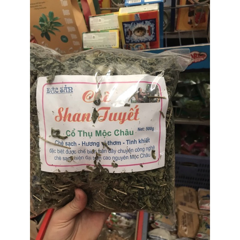 Chè Shan Tuyết Cổ Thụ Mộc Châu 500g (Date luôn mới)