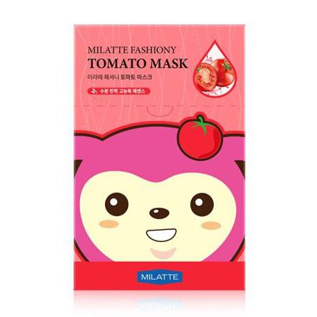 Mặt nạ tăng cường sinh khí chiết xuất cà chua MILATTE FASHIONY Tomato Mask Sheet