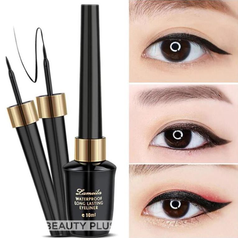 Lọ Kẻ Mắt Nước Eye Liner Lameila KHÔNG TRÔI Bám Màu Cực Tốt + Tặng 1 Mask Mắt Collagen ✅FLASH SALE✅ | BigBuy360 - bigbuy360.vn