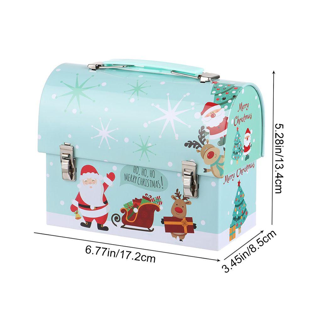 RAINBOW Hộp Đựng Bánh Quy Trang Trí Giáng Sinh