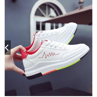 Giày nữ thể thao sneaker giày trắng 2591