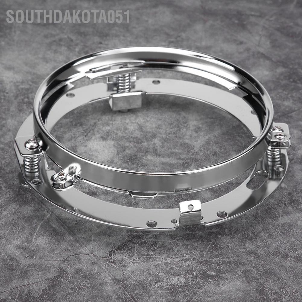 Hàng HOT Giá đỡ đèn pha LED tròn 7 inch không gỉ cho xe Jeep Wrangler【Southdakota051】